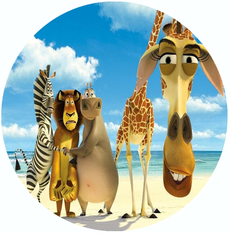 ***ZDARMA*** | MADAGASKAR ZDARMA | Jedlé dortové obrázky