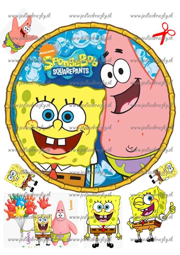 SpongeBob jedlý obrázek