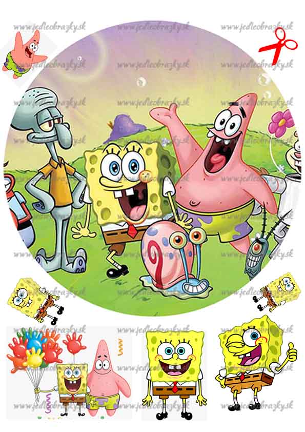 SpongeBob jedlý obrázek