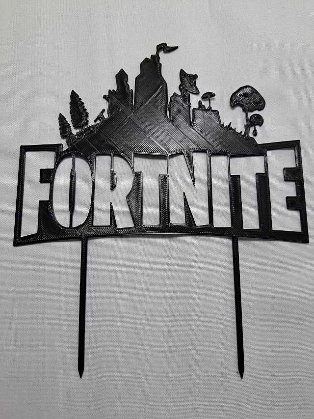 Zápich FORTNITE černý