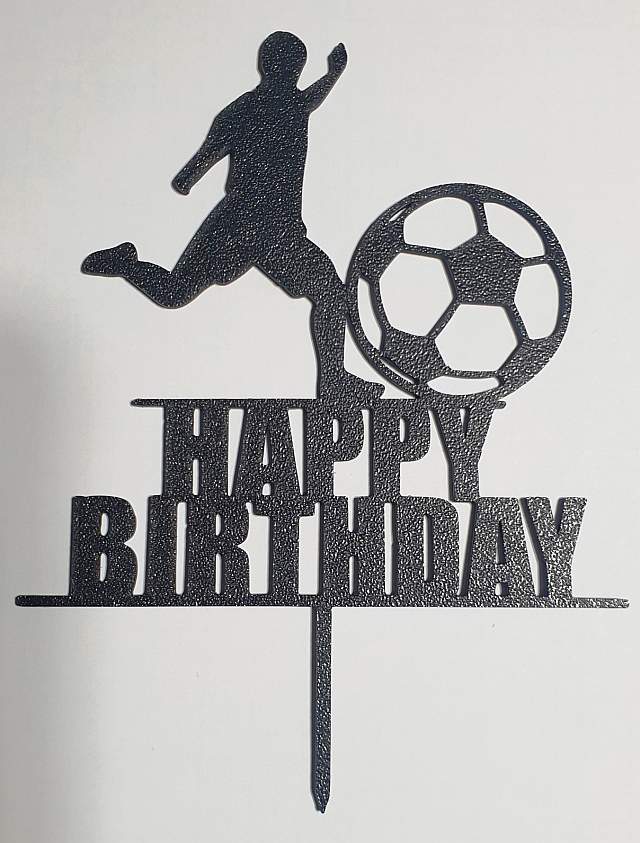 Zápich FOTBAL Happy Birthday