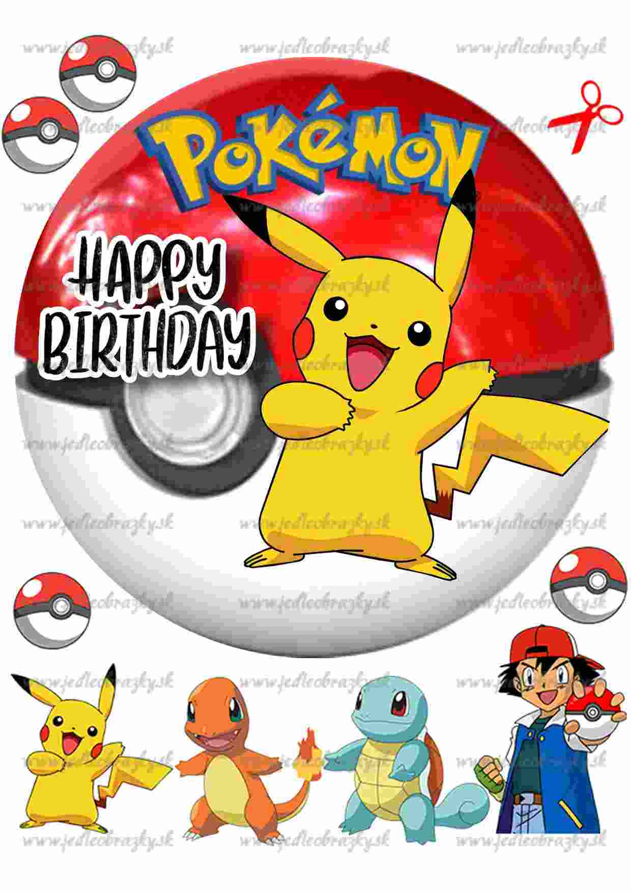 Pokémon jedlý obrázek