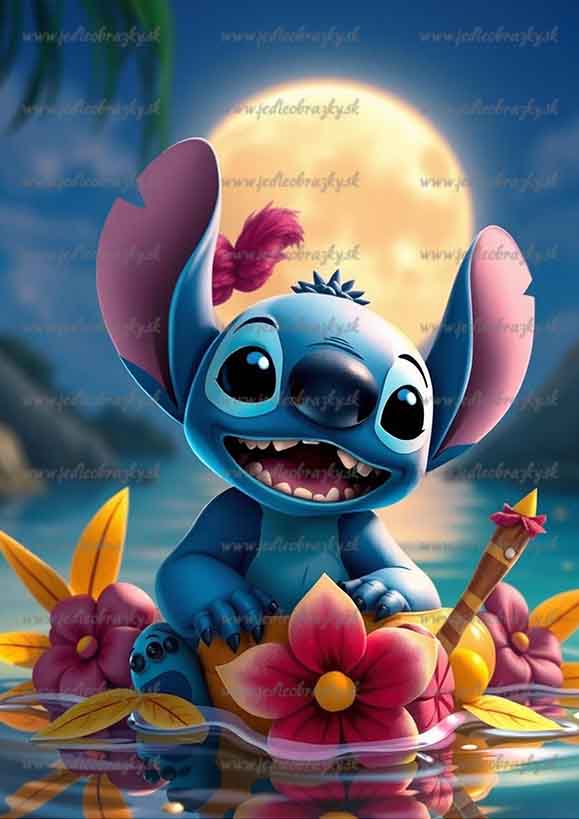 Lilo a Stitch jedlý obrázek