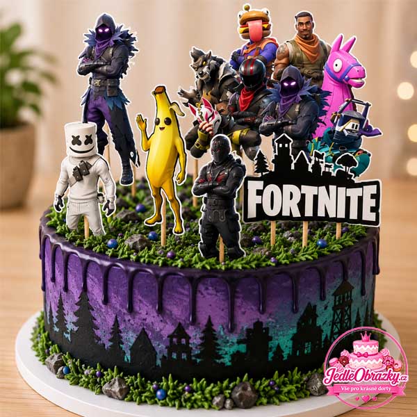 Fortnite zápichy papírové – 5 ks