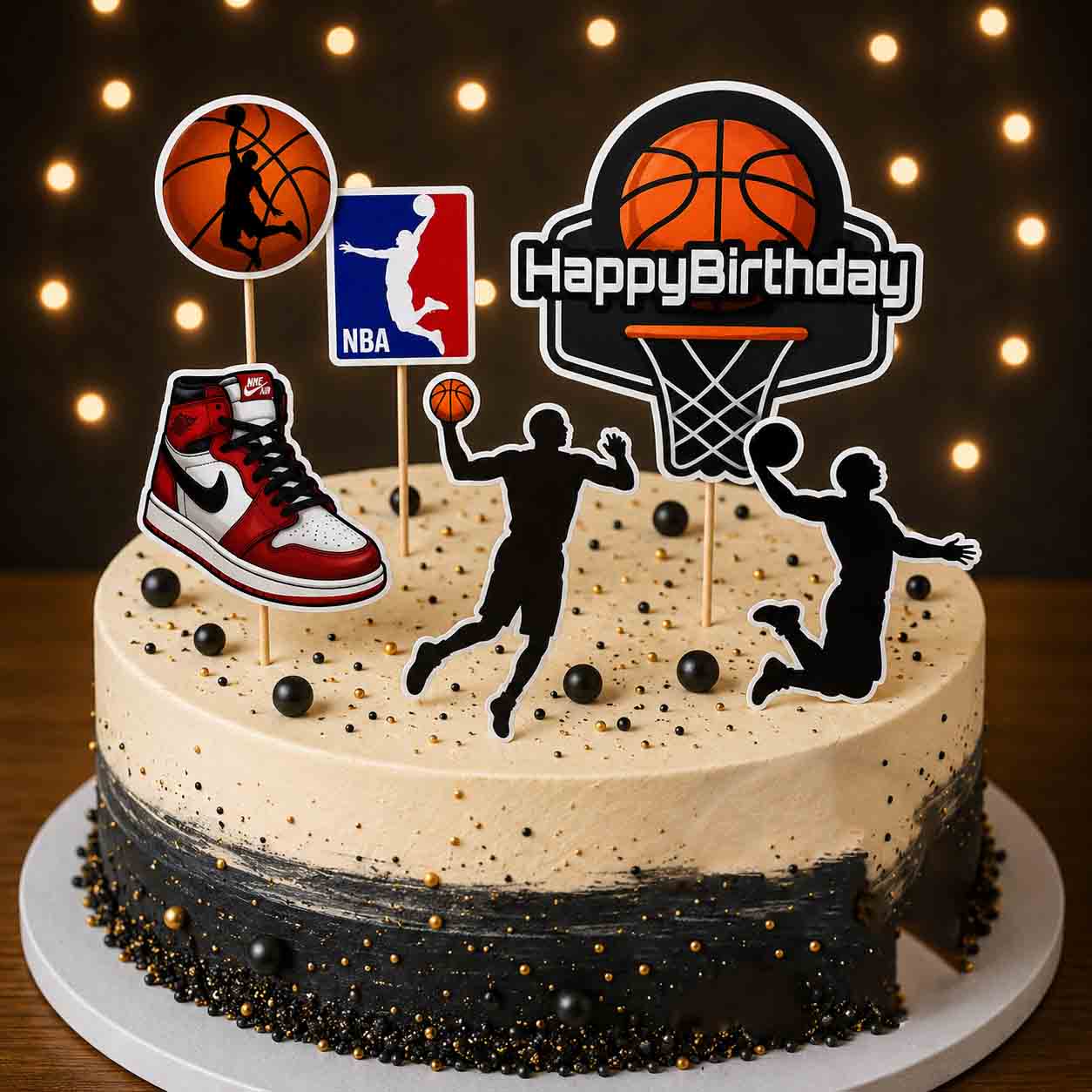 Basketbalové zápichy – 6 ks
