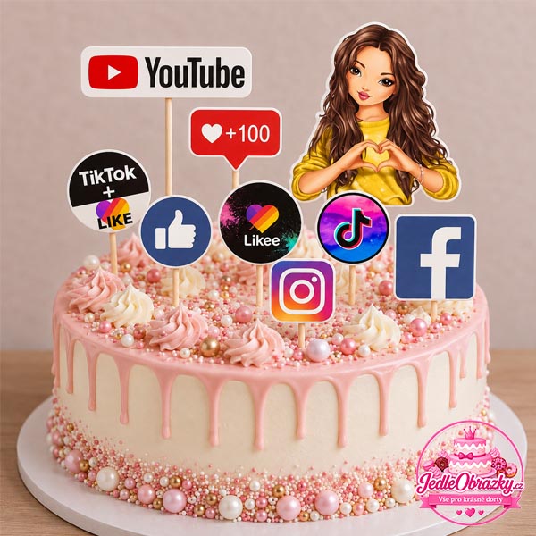 Social media – zápichy – 9 ks