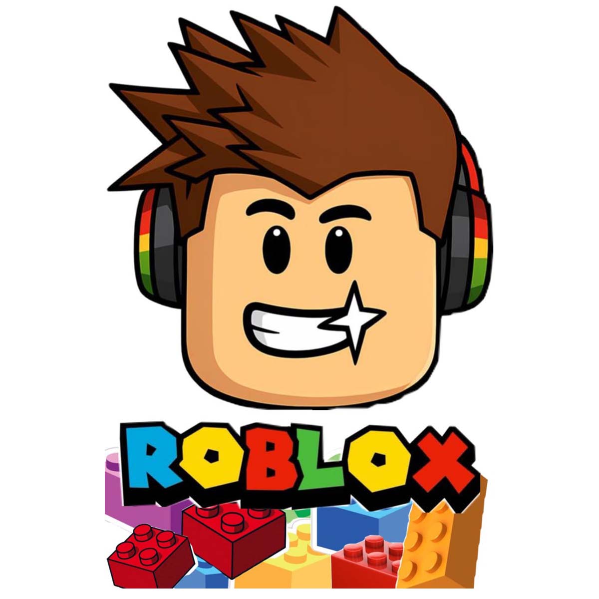 Roblox - jedlý obrázek na dort