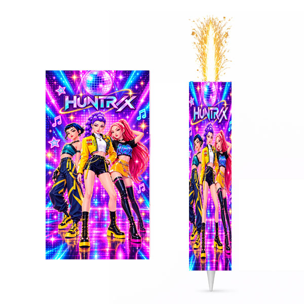 Dortová fontána K-POP Demon Hunters – 12 cm